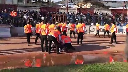 Hatay - Adana Demirspor maçı sonrası olay