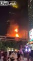 Incendie d'un gratte ciel de 58 étages en Chine !