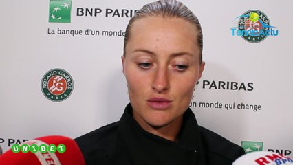 Roland-Garros 2019 - Kristina Mladenovic "a la pression sur les épaules !"