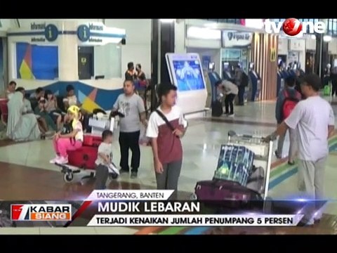 Bandara Soekarno-Hatta Mulai Dipadati Pemudik