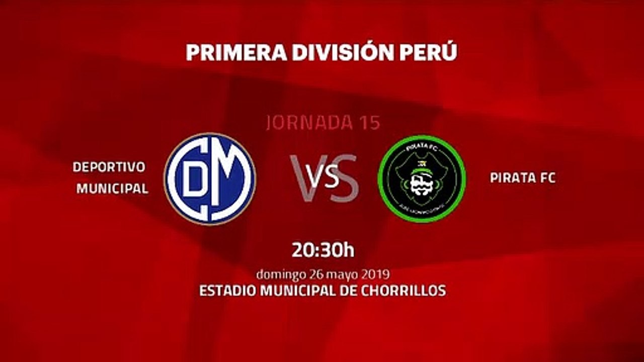Previa partido entre Deportivo Municipal y Pirata FC Jornada 15 Apertura Perú - Liga 1