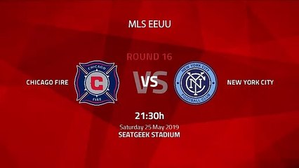 Pre match day between Chicago Fire and New York City Round 16 MLS
