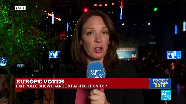 European Elections: Le Pen calls for shake-up in French politics