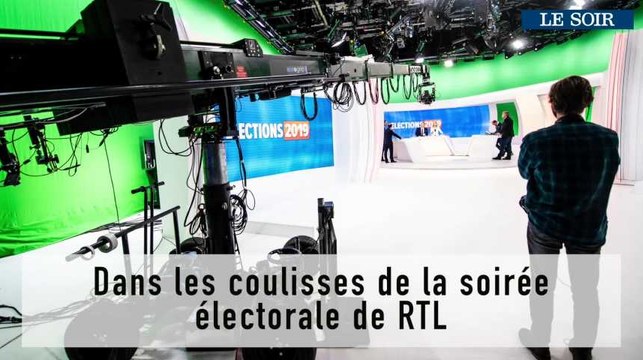 Dans les coulisses de la soirée électorale de RTL
