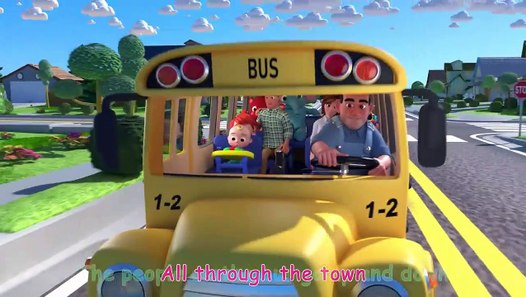 Las Ruedas Del Autobús Girando Van Letra