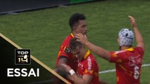 TOP 14 - Essai Masalosalo TUTAIA (USAP) - Toulouse - Perpignan - J26 - Saison 2018/2019