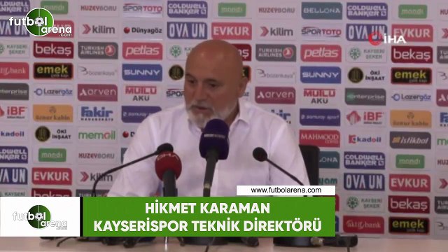 Hikmet Karaman: Son maçımızı kazanmak isterdik