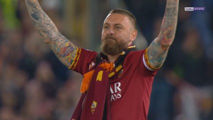 AS Roma : Daniele De Rossi a dit adieu à son public !