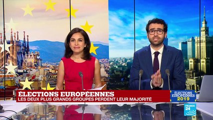 Élections européennes : Les projections au Parlement européen