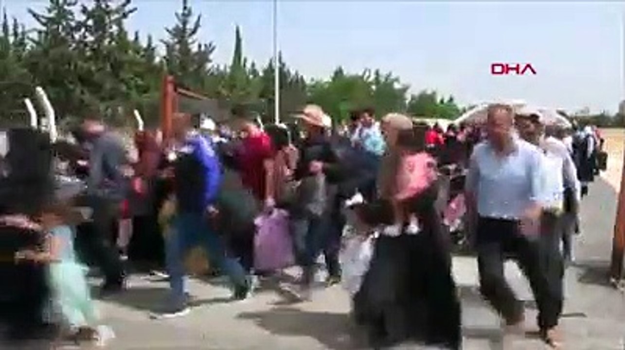 Suriyeliler memleketine gidiyor