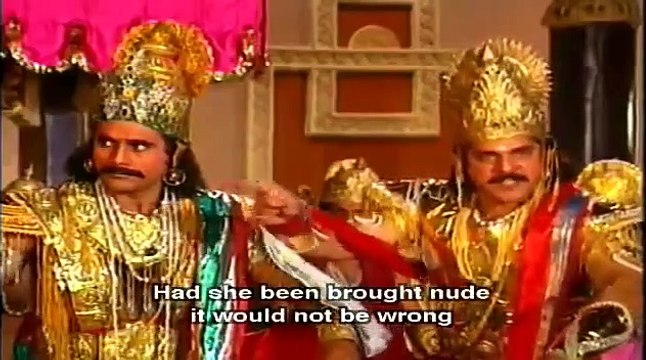 Mahabharata Eps 68 with English Subtitles Sanjay gets Divya Drishti 2
