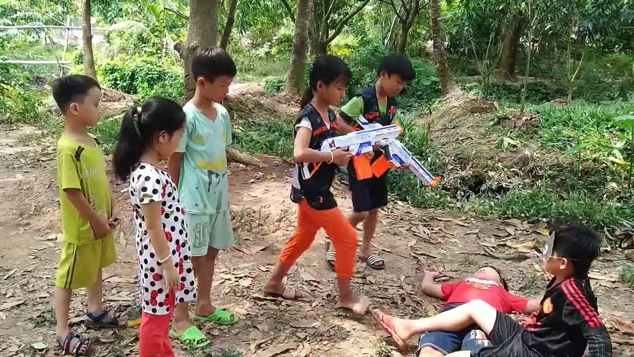 Tony _ SIÊU NHÂN CHÓ [Tập 10] - Nerf War Superdog
