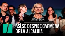 Carmena no será alcaldesa y así se despide