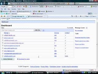 How to Add Google Webmaster Tools to Veretekk Portals