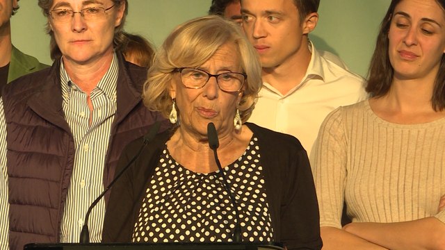 Carmena: No voy a seguir siendo alcaldesa