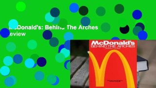 McDonald's: Behind The Arches  Review