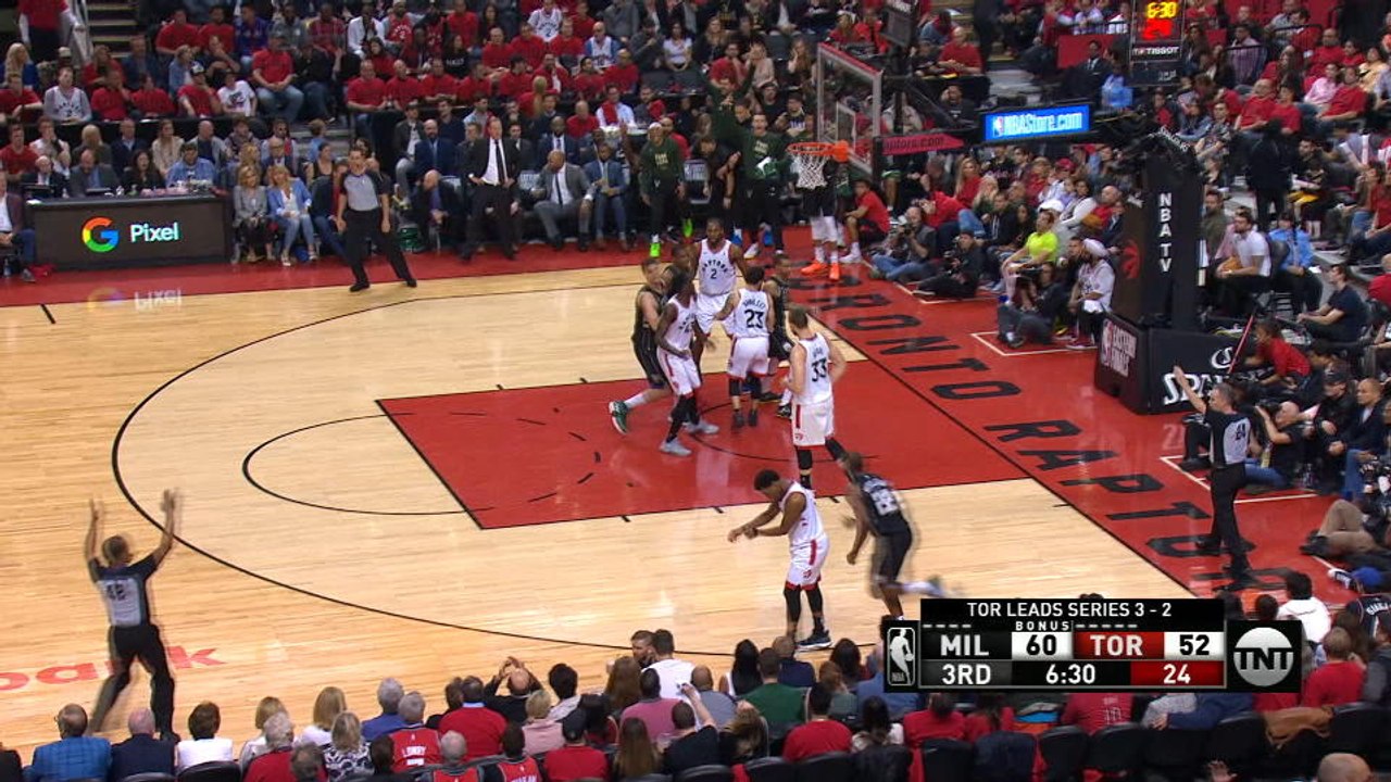 Top 3 plays - Kawhi dunks and Giannis blocks in Game 6 showdown