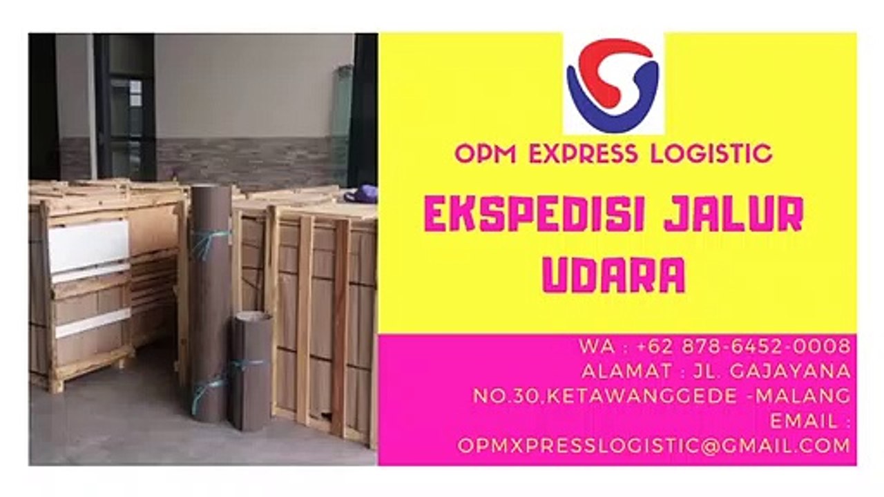 EKSPEDISI JALUR UDARA, WA +62 878-6452-0008, OPM Logistic