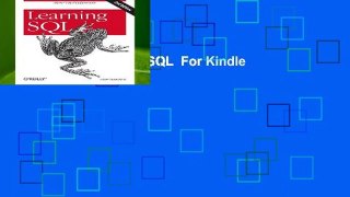 Full E-book Learning SQL  For Kindle