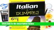 [BEST SELLING]  Italian All-In-One for Dummies