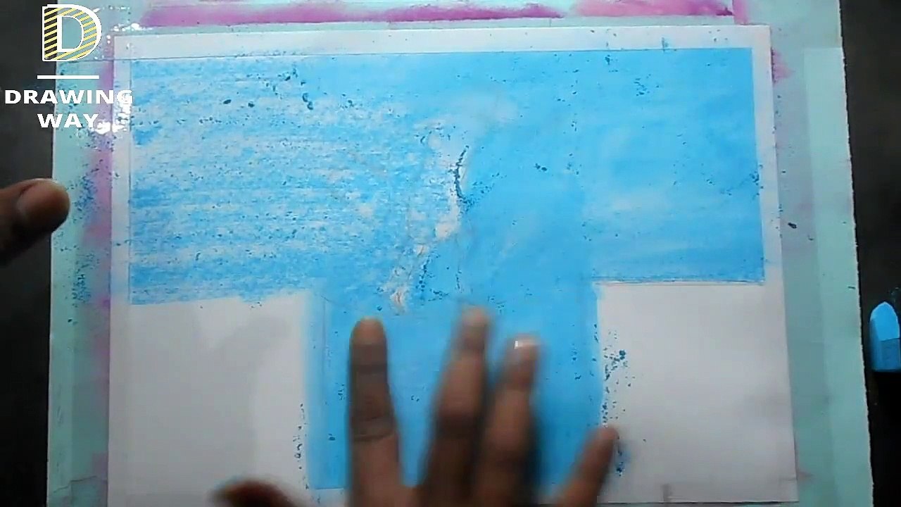 How to draw new year scenery for kids ( 383 )