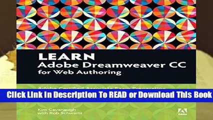 Download Video: Full version  Learn Adobe Dreamweaver CC for Web Authoring: Adobe Certified Associate Exam