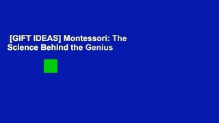 [GIFT IDEAS] Montessori: The Science Behind the Genius