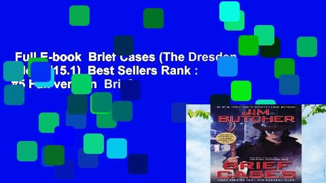 Full E-book  Brief Cases (The Dresden Files, #15.1)  Best Sellers Rank : #5 Full version  Brief