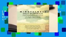 [BEST SELLING]  Mindfulness Skills Workbook for Clinicians & Clients: 111 Tools, Techniques,