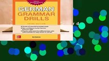 Full E-book German Grammar Drills, Third Edition  For Kindle