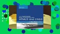 Full version  Sams Teach Yourself Web Publishing with Html5 and Css3 in One Hour a Day Complete