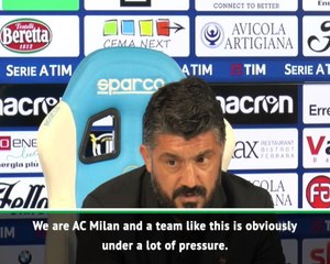 Gattuso feeling 'regrets' after Milan fail to qualify for Champions League