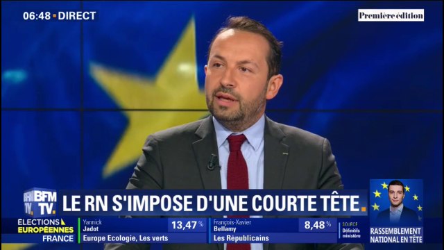 Européennes: pour Sébastien Chenu (RN), il s'agit d'un retour gagnant