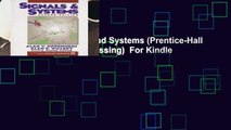 Full E-book Signals and Systems (Prentice-Hall Series in Signal Processing)  For Kindle