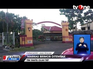 Download Video: Pasca Markas Brimob Ditembak, Tim Inafis Olah TKP