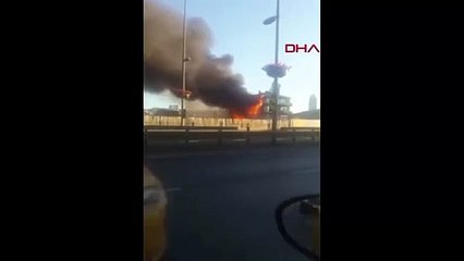 Kadıköy Fikirtepe'de feci yangın!