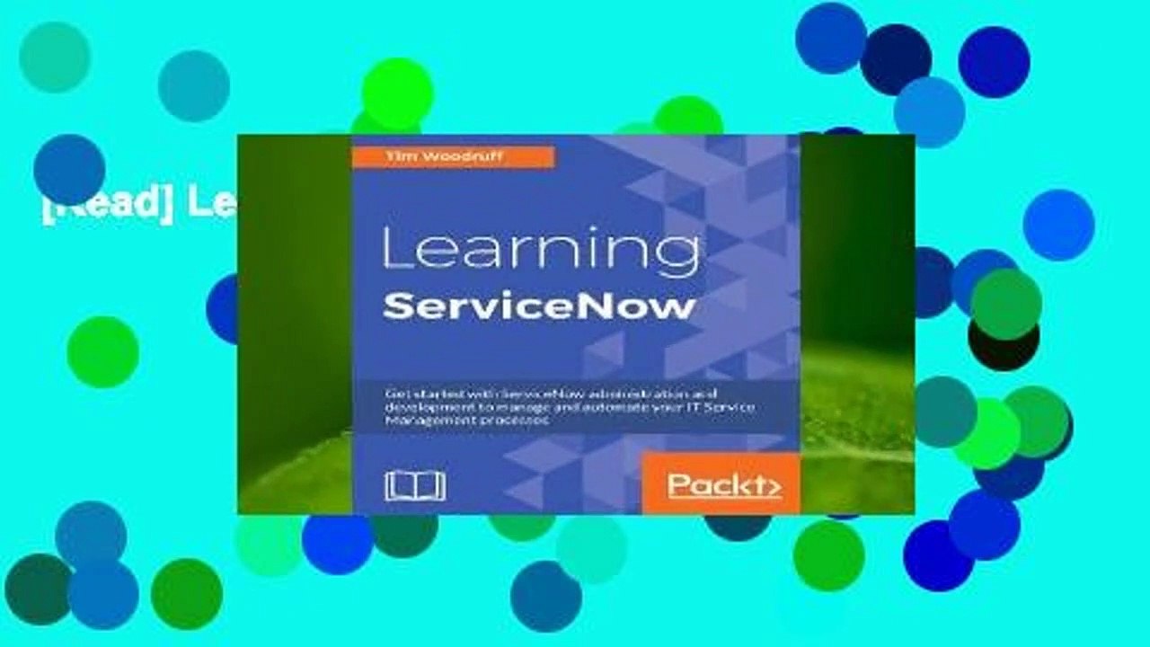 [Read] Learning Servicenow  For Full