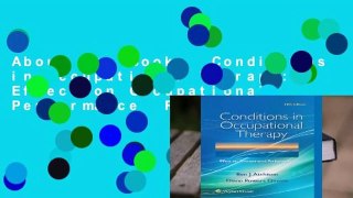 About For Books  Conditions in Occupational Therapy: Effect on Occupational Performance  Review