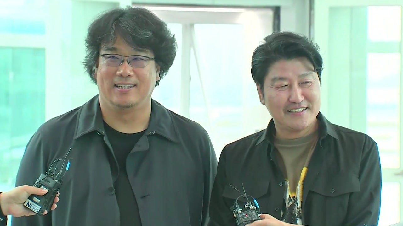 [현장영상] 韓 영화사 첫 '황금종려상'...봉준호 감독 귀국 / YTN