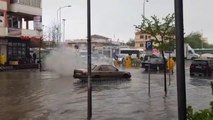 Shi i dendur në Vlorë, përmbytet qyteti  - Top Channel Albania - News - Lajme