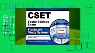 About For Books  Cset Social Science Exam Flashcard Study System: Cset Test Practice Questions and