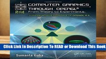 Full E-book Computer Graphics Through OpenGL: From Theory to Experiments  For Free