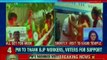 PM Narendra Modi reaches Varanasi, to thank voters for emphatic win; Varanasi Roadshow