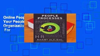 Online People Processes: How Your People Can Be Your Organization's Competitive Advantage  For