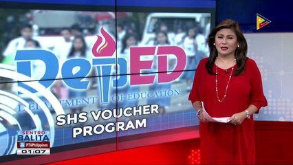 DepEd, tumatanggap na ng aplikasyon para sa SHS voucher