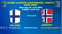 FINLAND / NORWAY - RUGBY EUROPE CONFERENCE 2 NORTH 2018/2019
