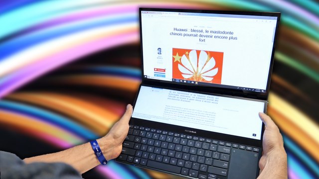 Asus ZenBook Pro Duo : le très haut de gamme au design étonnant