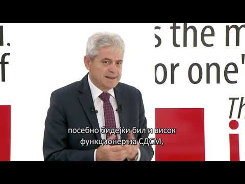 "Rruga drejt..." - Intervistë me kryetarin e BDI-së, Ali Ahmeti