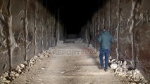 Report TV te tuneli ku u dogj një nga furgonët e autorëve të grabitjes së Rinasit