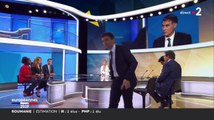 Anne-Sophie Lapix et Laurent Delahousse plantés par le porte-parole du Rassemblement national en plein débat sur France 2